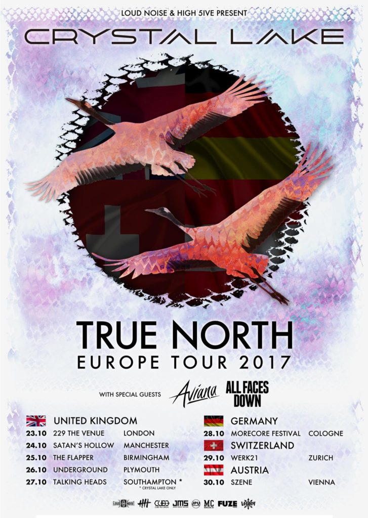 Europe tour flyer